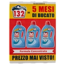 Omino Bianco Detersivo Lavatrice Liquido Muschio Bianco 3 x 44 Lavaggi 3 x 1760 ml